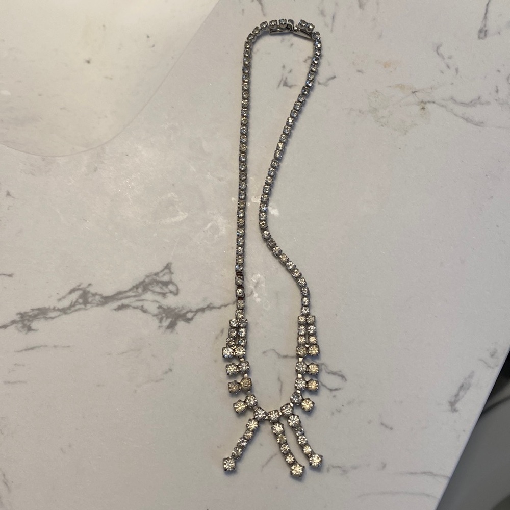 Rhinestone necklace